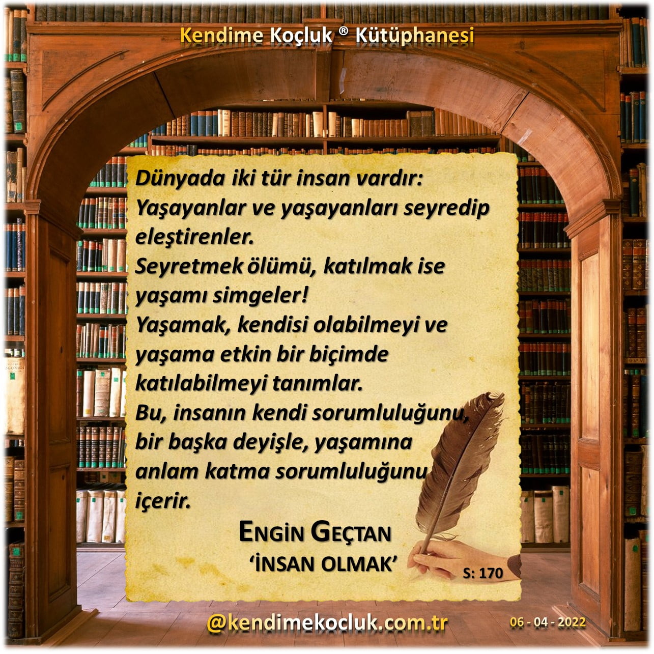 Kendime Koçluk - Engin Geçtan - İnsan Olmak