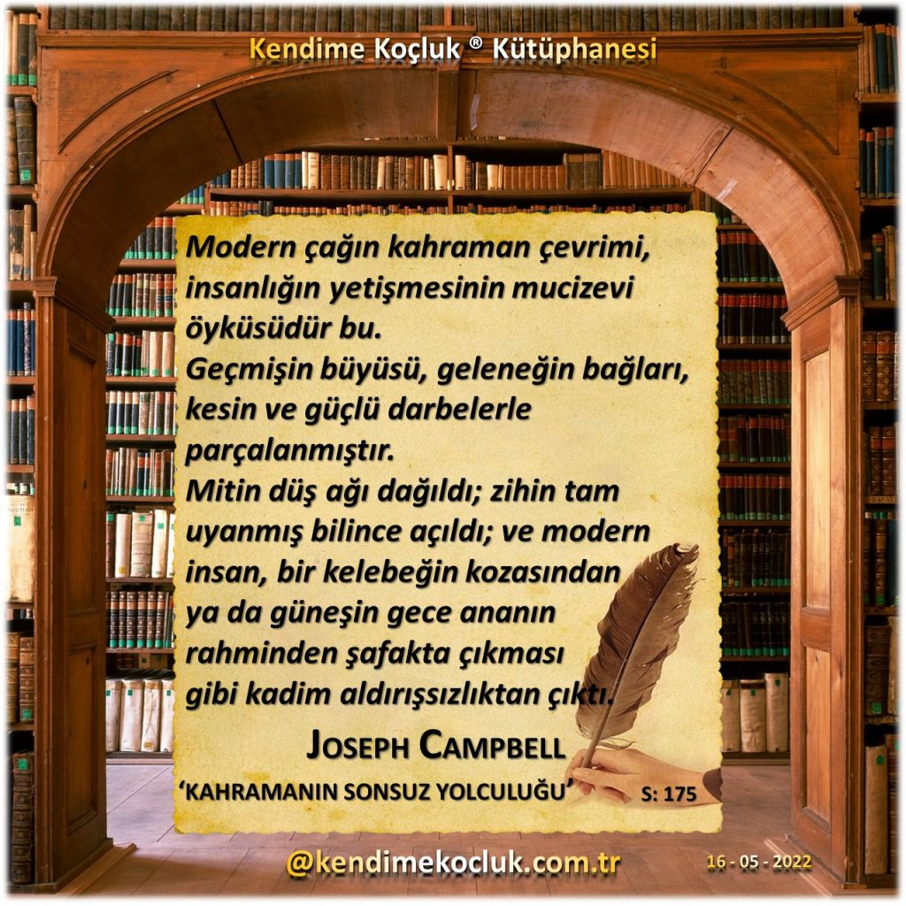 Kendime Koçluk - Joseph Campbell - Kahramanın Sonsuz Yolculuğu