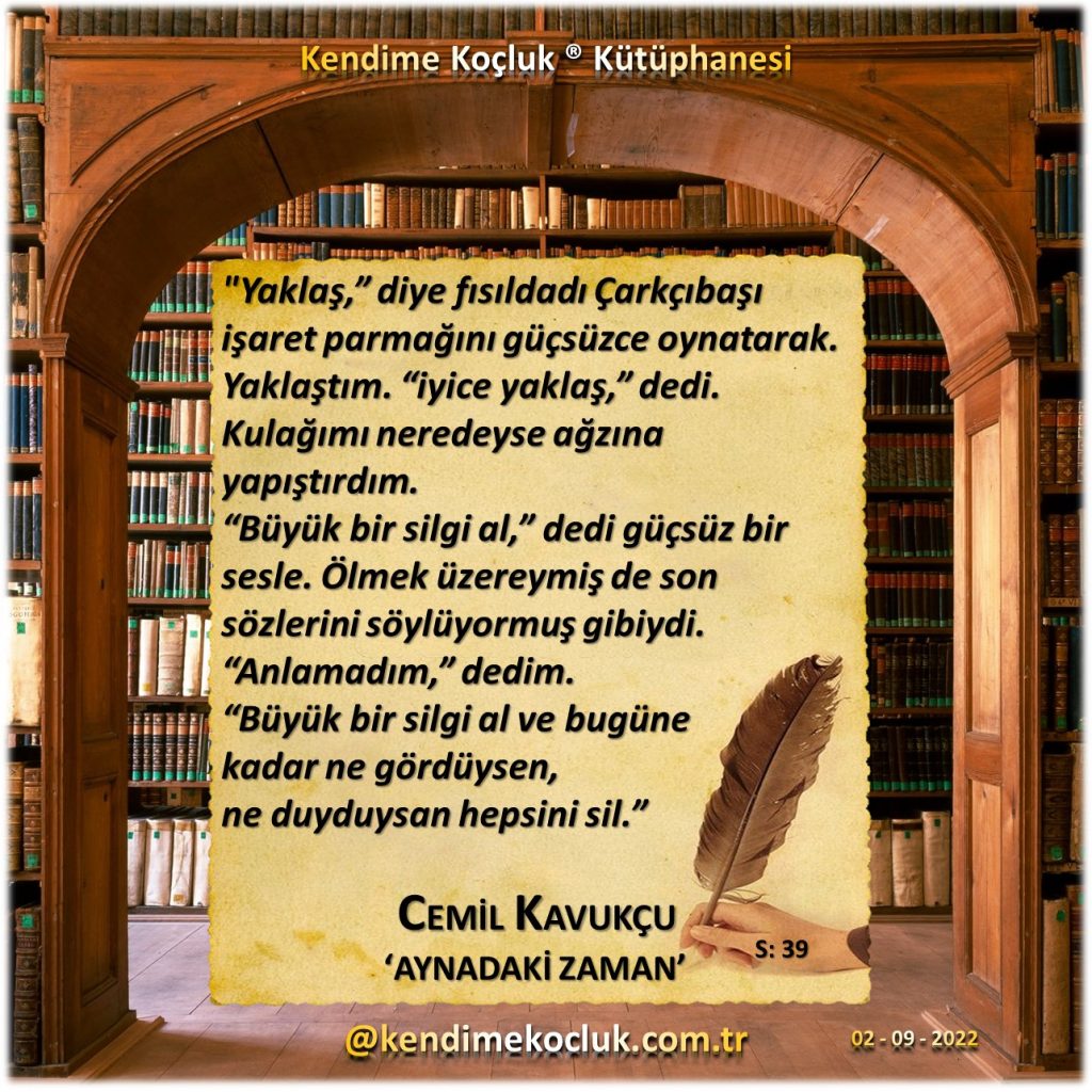 Kendime Koçluk® Kütüphanesi; Cemil Kavukçu - Aynadaki Zaman