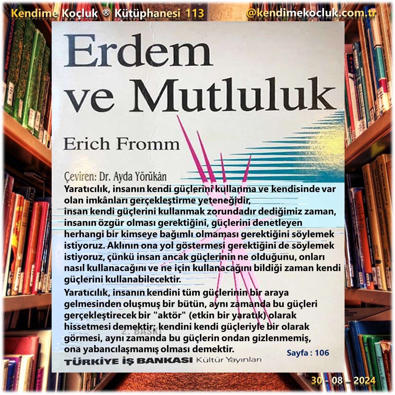 Erich Fromm - Erdem ve Mutluluk