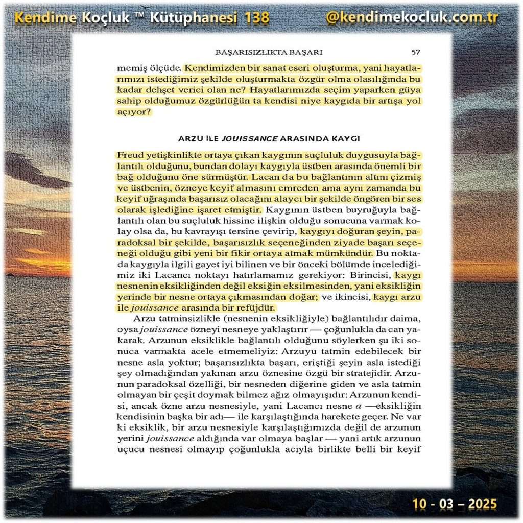 Renata Salecl - Kaygı Üzerine / Kendime Koçluk™ Kütüphanesi 138