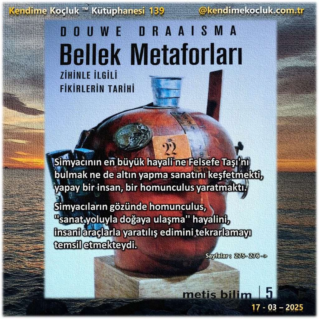 Douwe Draaisma - Bellek Metaforları - 1 - Kitap - Kendime Koçluk Kütüphanesi