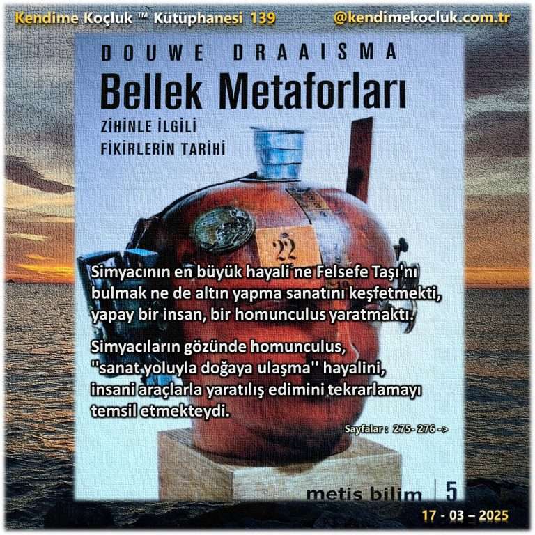 Douwe Draaisma - Bellek Metaforları - 1 - Kitap - Kendime Koçluk Kütüphanesi