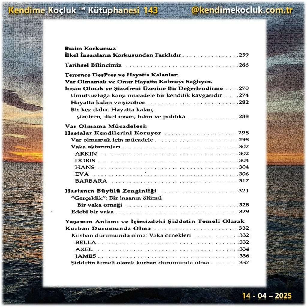 Arno Gruen, Empatinin Yitimi, Kendime Koçluk, Kendine Koçluk, Kütüphane