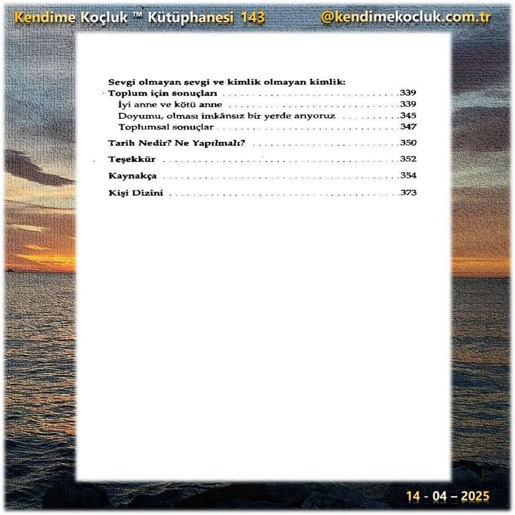 Arno Gruen, Empatinin Yitimi, Kendime Koçluk, Kendine Koçluk, Kütüphane