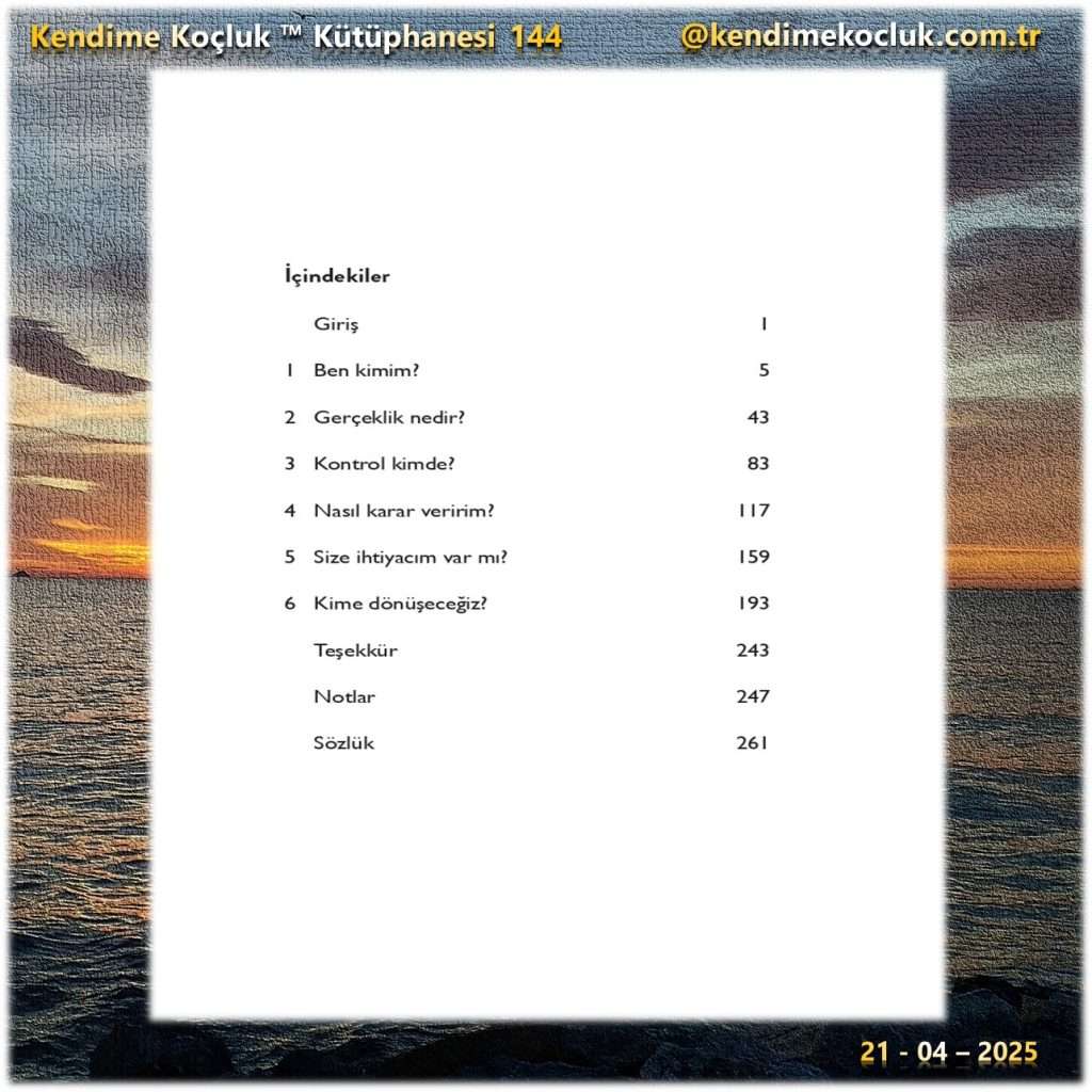 Kendime Koçluk - Kendine Koçluk - Kütüphane - David Eagleman - Beyin - 2