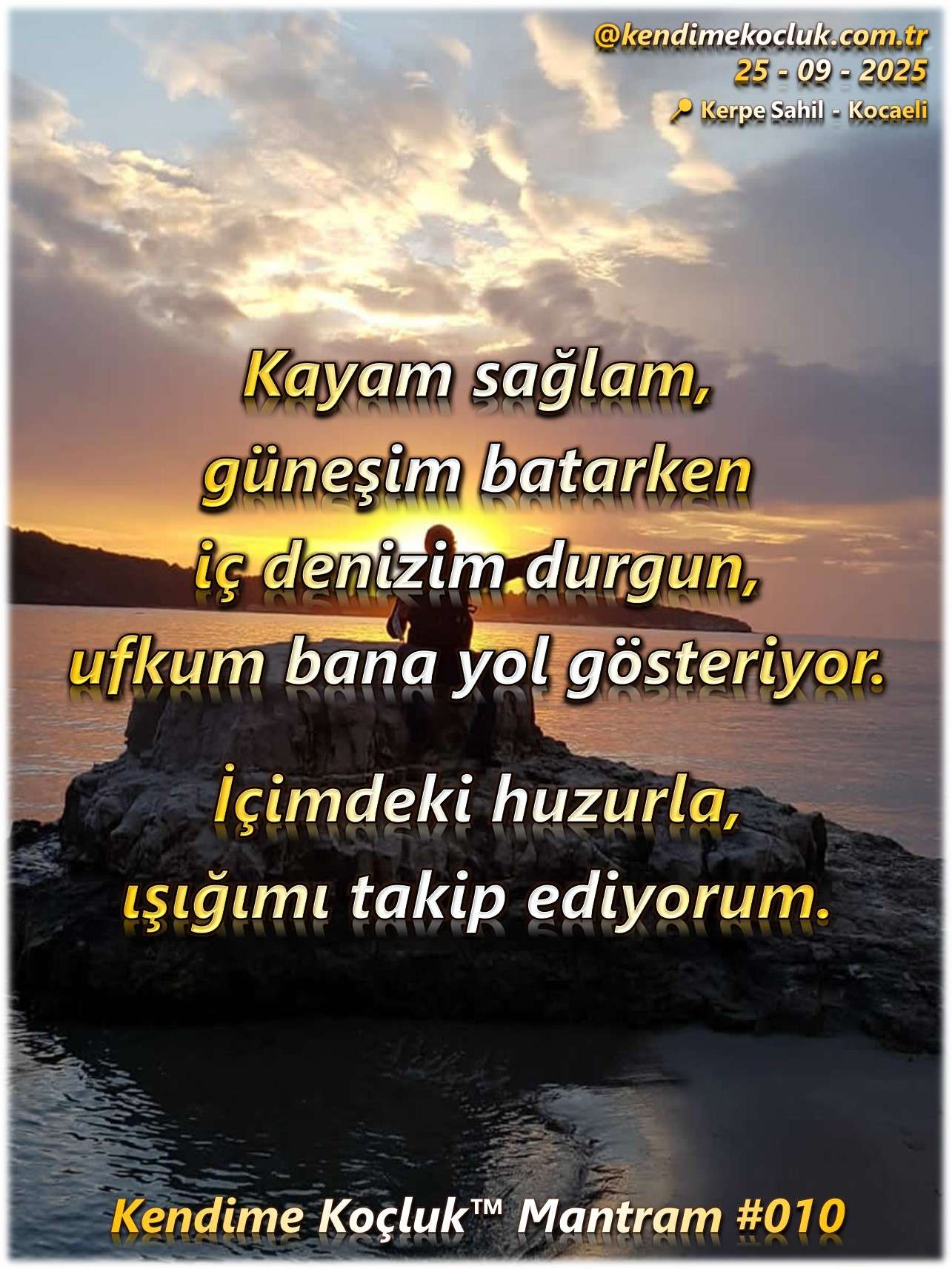 kendime koçluk mantra 10