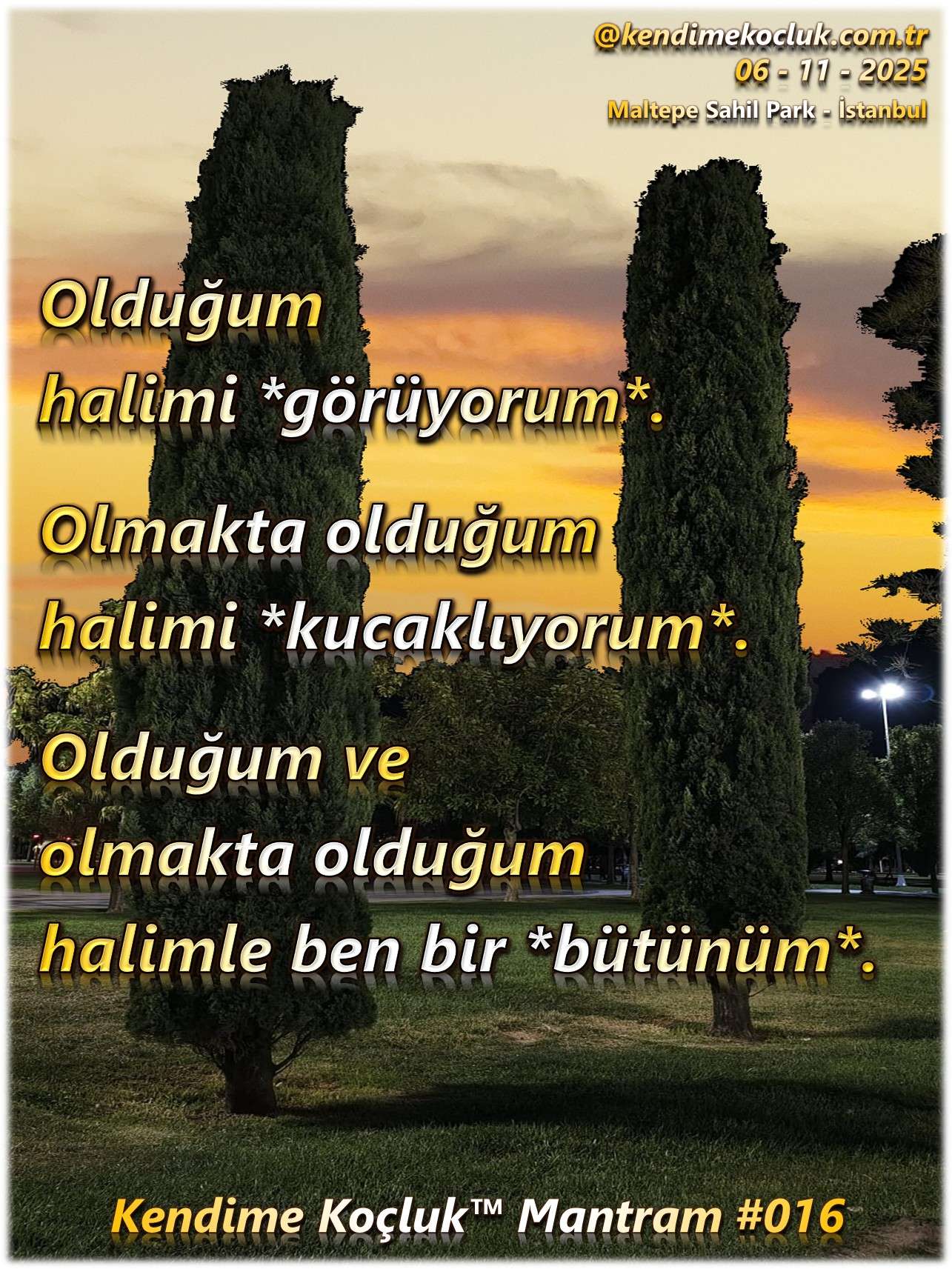 kendime koçluk mantram 16