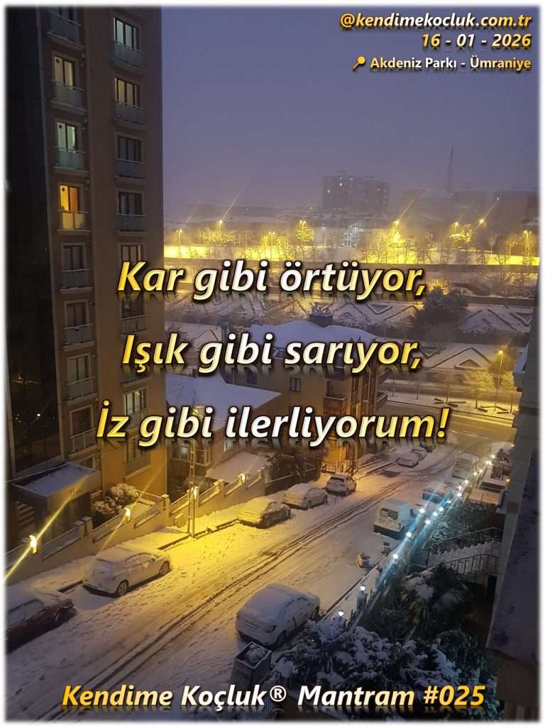 kendime koçluk mantram 25