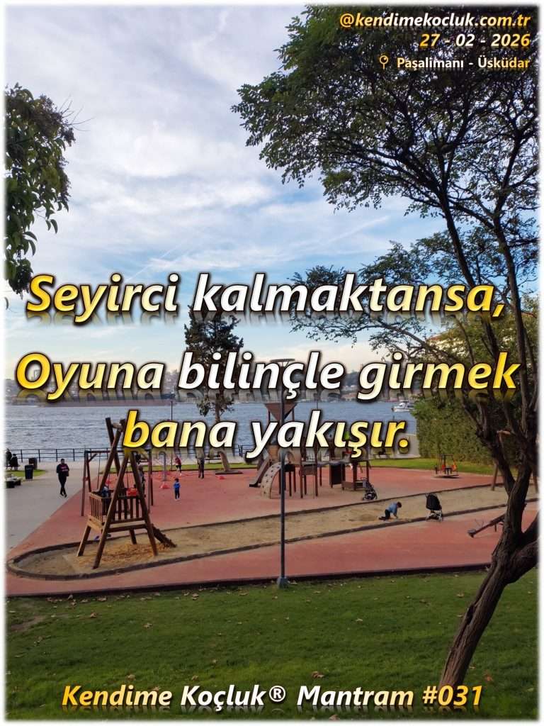 kendime koçluk mantram 31