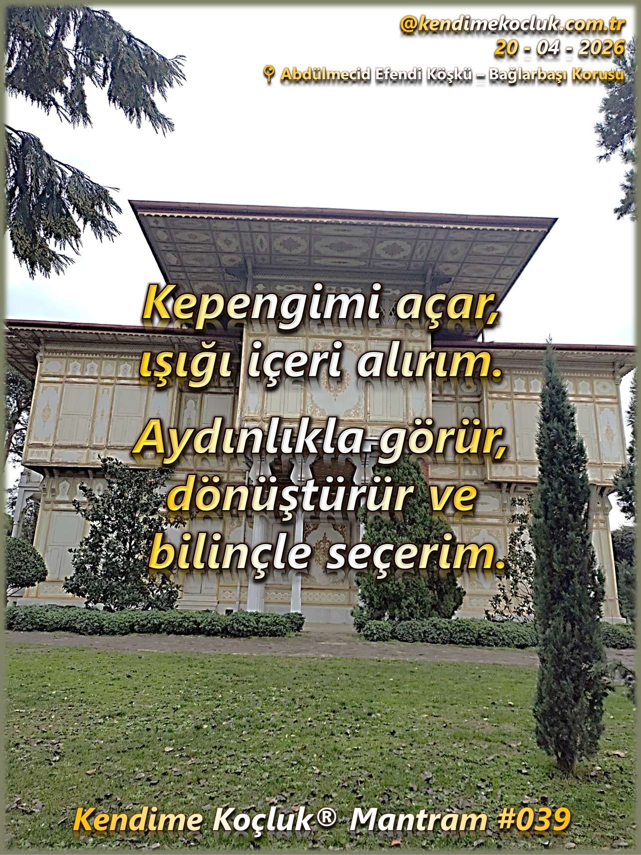 Kendime Koçluk ® Mantram 039