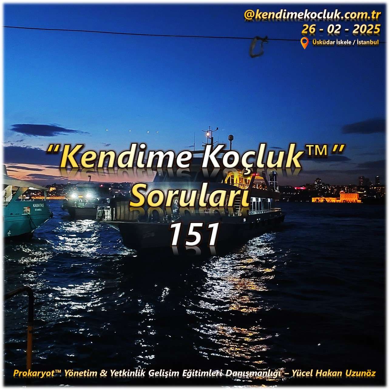 Kendime Koçluk Sorularım
