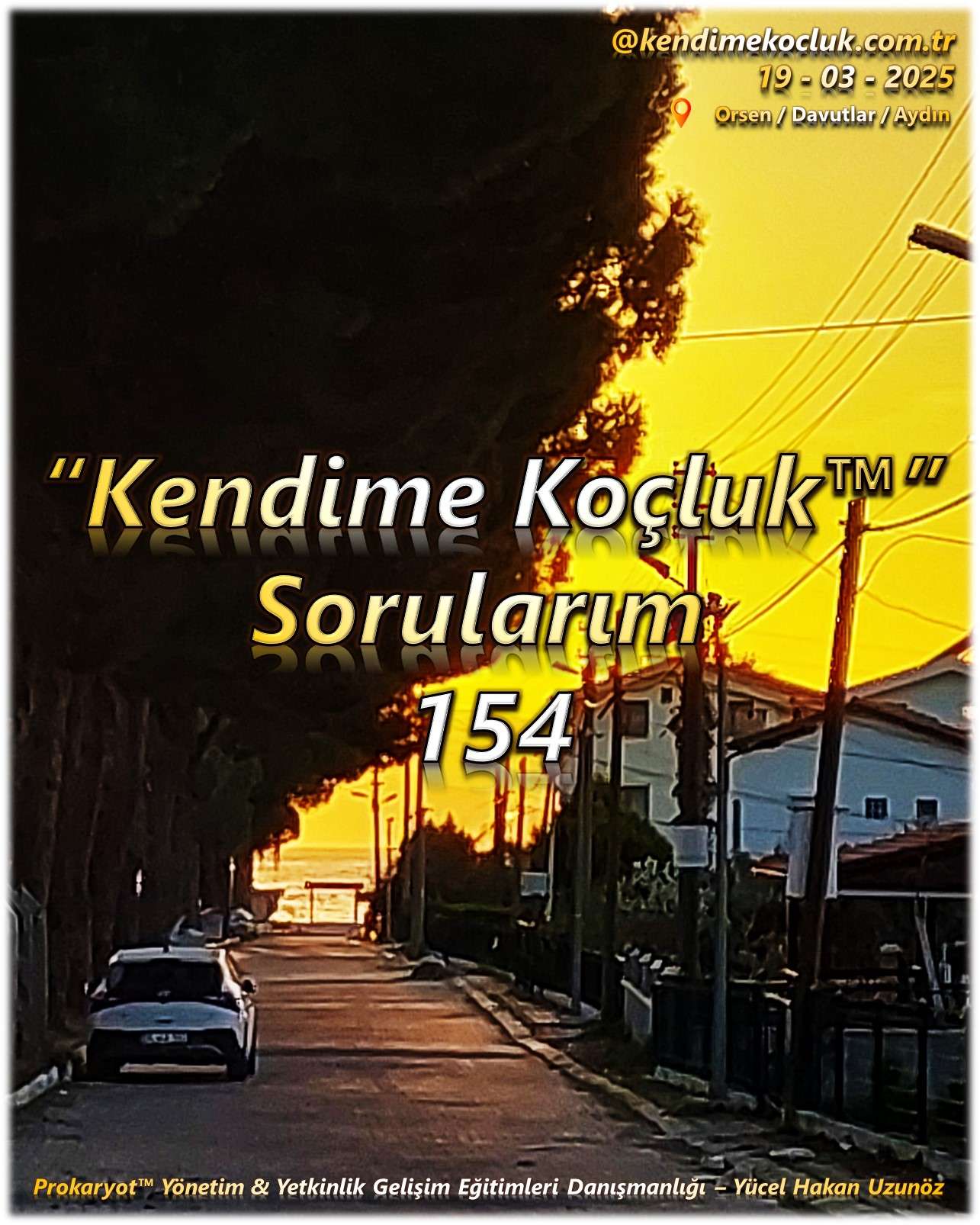 Kendime Koçluk Soruları